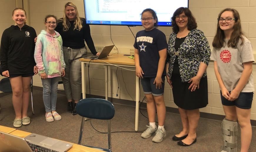 Reedy Creek Middle Girls Who Code 